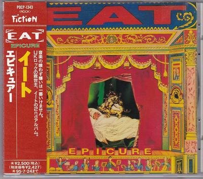 CD EAT - Epicure POCP1343 FICTION 1993 Japan Rock Used