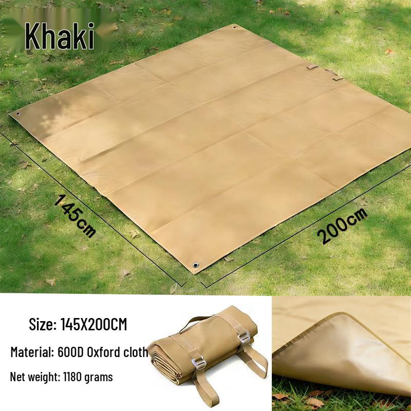 Oxford Waterproof Outdoor Picnic Mat with Aluminum Foil - Thickened, Super Large, Portable Tent Ground Mat. 600D PVC Oxford Cloth водонепроницаемый