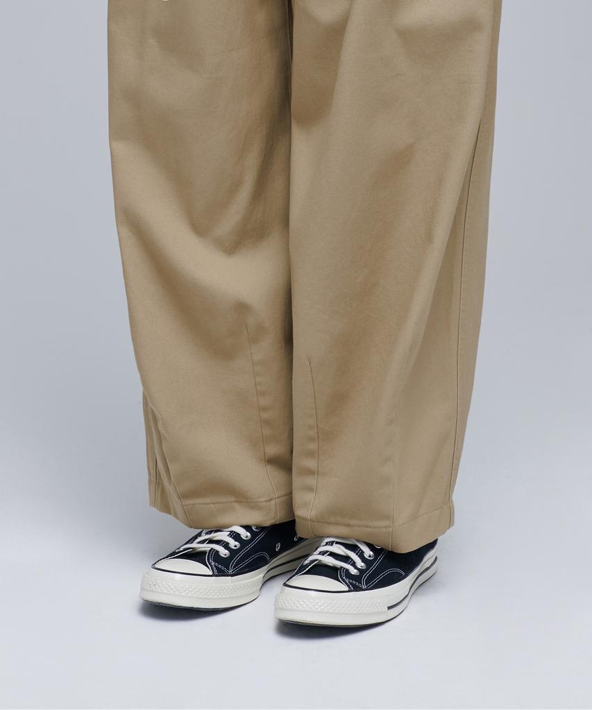 Musinsa Standard Cotton Wide Balloon Pants [Beige]
