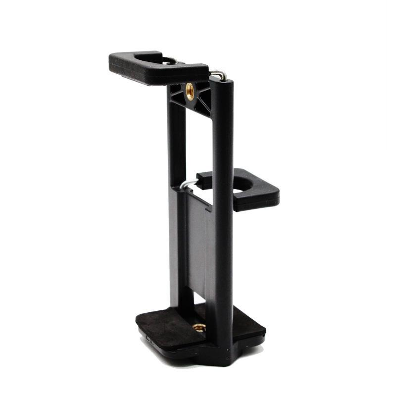 Two-in-One Phone & Tablet Clamp Mount Adapter for Tripods & Selfie Sticks