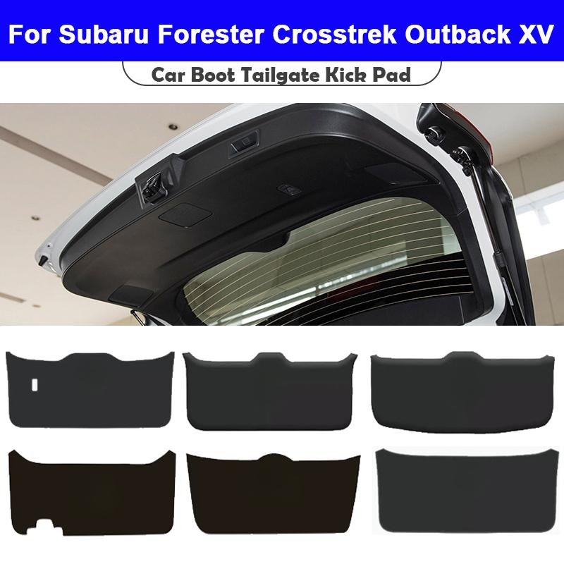 Car Trunk Mat For Subaru Forester XV Outback Crosstrek 2025 Leather Boot Liner Full Coverage Anti-Scratch Interior Accessories