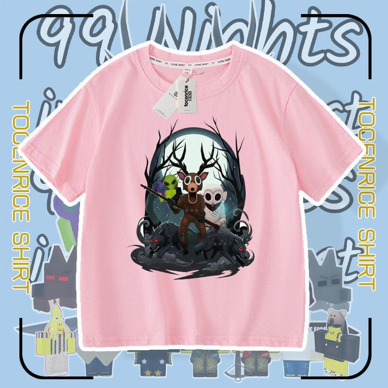 99 Nights in the Forest Short-sleeved T-shirt for Men, Women, and Children