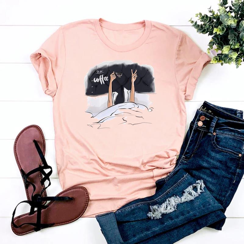 Trend Style Alien Tee Top Moda Tricou Îmbrăcăminte Anii 90 Dulci Încântător Casual Mânecă scurtă Femei Imprimare Damă Femeie Tricou grafic