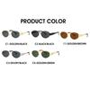 Fashion Luxury Metal Sunglasses for Men and Women Unisex Designer Sun Glasses Round Oval Unisex Stylish Eyewear Shades UV400