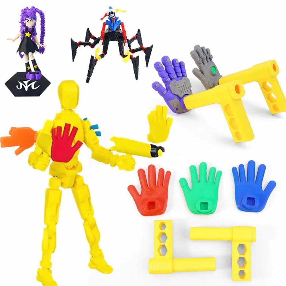 Retractable Palm Model Toy Telescoping Hand Prop Halloween Cosplay Party Decoration Collectible Gift