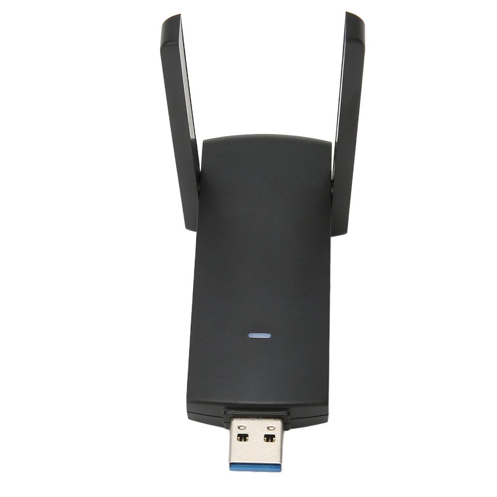 USB 3.0 WiFi Adapter with 2 5dBi Antenna 2.4GHz 5GHz Dual Band 1300M Wireless Network Adapter for Windows11 10 8 8.1 7