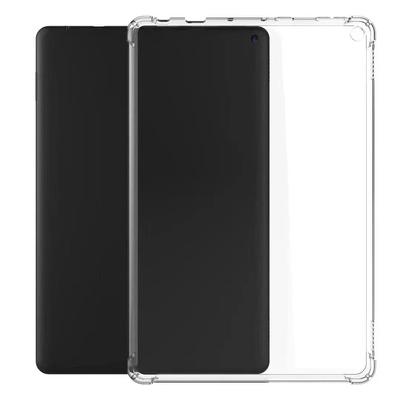 For Kindle Fire HD 8 2022 12th HD8 Plus Transparent Silicone TPU Back Case For Fire HD 8 2020 2017 2018 Tablet Cover