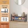 Stainless Steel Multi-Tier Shoe Rack