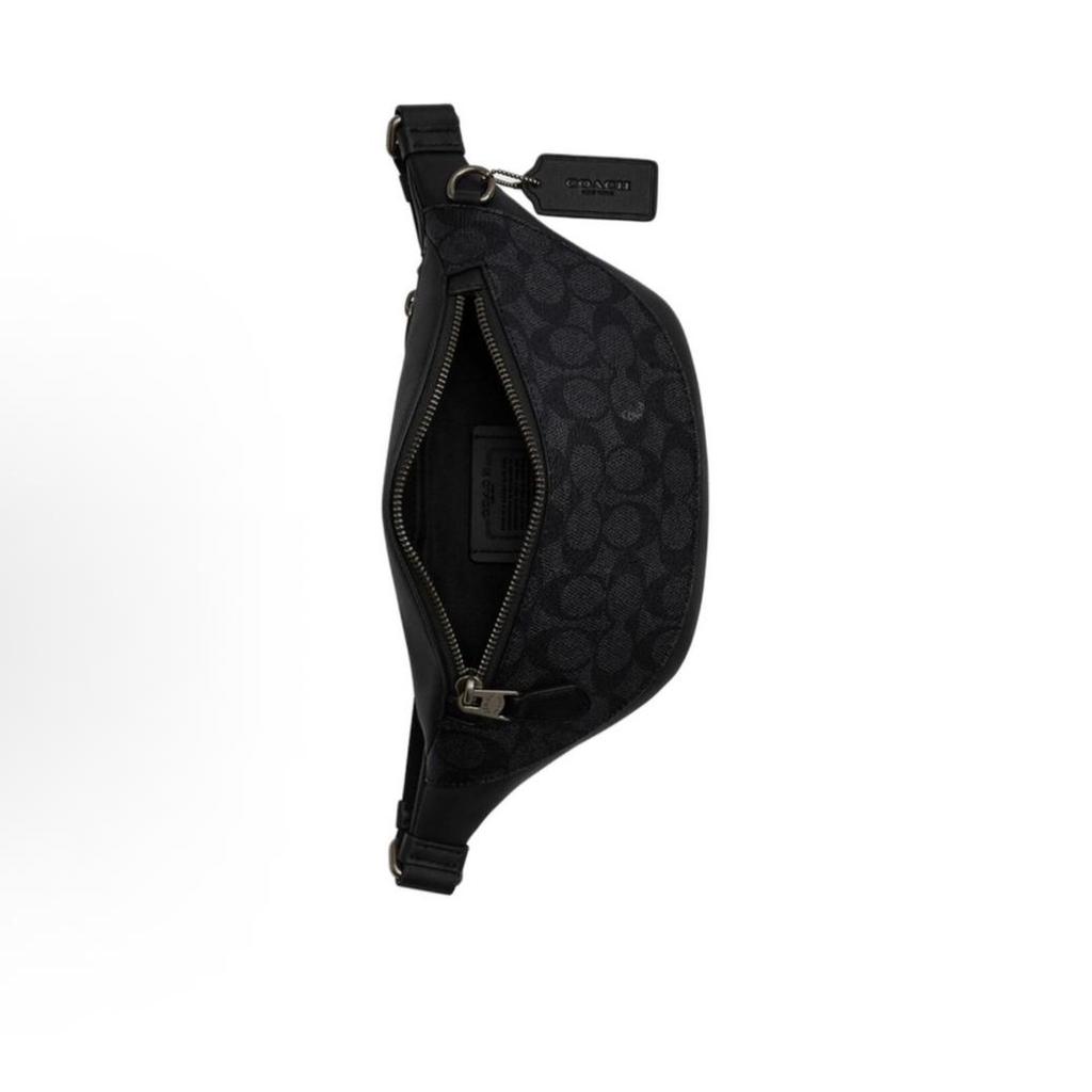 [Pre-Owned] Warren 33 Classic Monogram Canvas And Leather Waist Bag Mini - Unused #F0ODQW