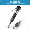 Pneumatic Engraving Pen for Rough Stone Edging, Stone Carving and Chiseling Tools, Alloy Flower Hammers for Stone Surfaces