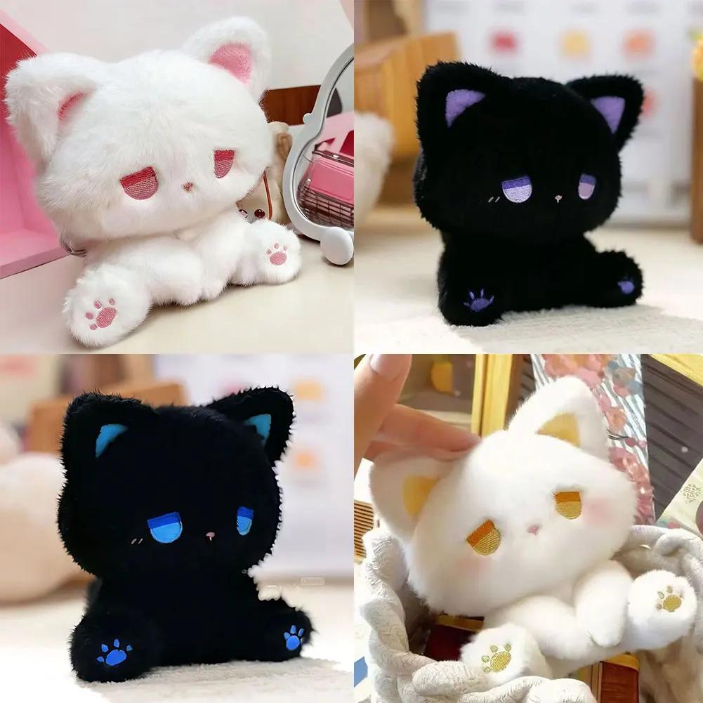 16cm Měkká plyšová panenka zvířátko kočka Roztomilý plyšák medvěd Emo Vyplněné Krásné Kawaii Plyšové hračky Dětský dárek k narozeninám
