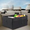 Car Trunk Storage Bag Large Capacity Foldable Oxford Fabric Waterproof Car Storage Box for Shopping Camping
