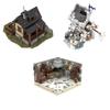 32 pontos MOC-114425 191292 98889 vista de rua DIY montagem de partículas pequenas bloco de construção quebra-cabeça brinquedo modelo conjunto de presente enfeites
