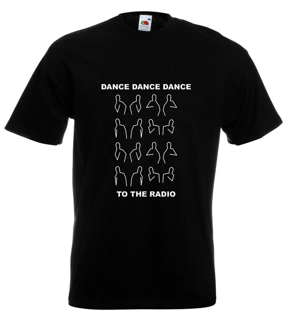Ian Curtis Joy Division T Shirt Transmission Dance To The Radio 12 Cols S - 5XL