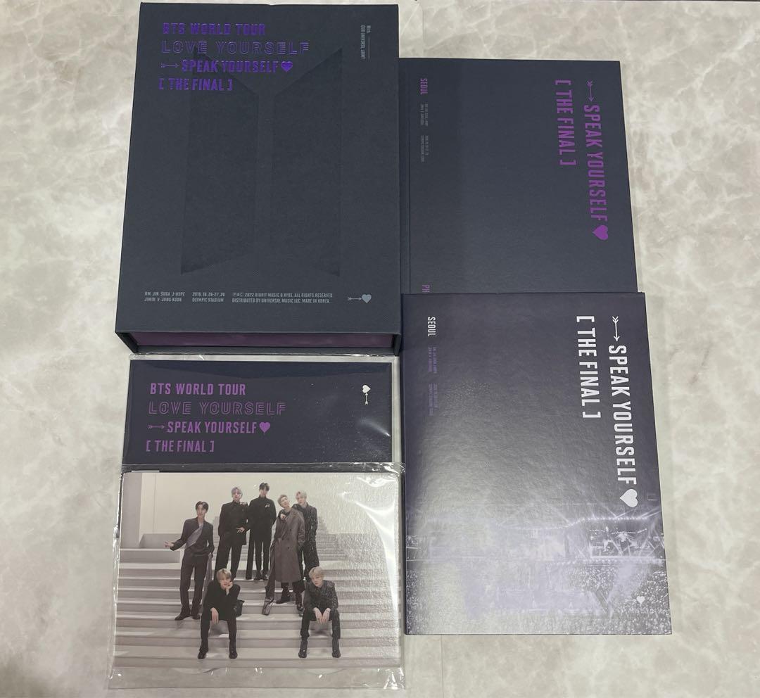 

[Б/В] BTS LYS SPEAK YOURSELF FINAL Сеул Blu-ray
