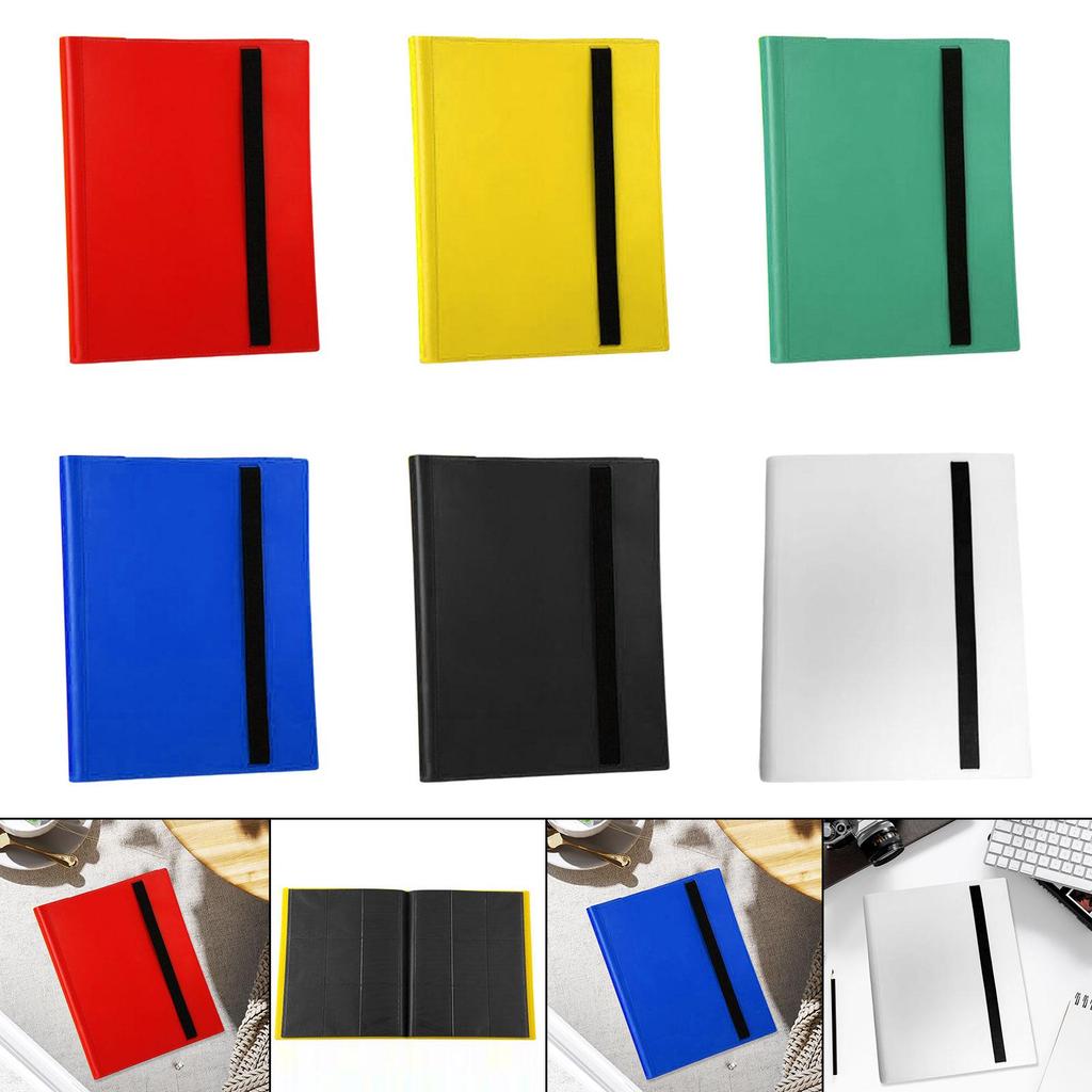 Trading Cards Binder Baseball Card Sleeves 360 Double Sided Album for Other Sport Cards