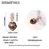 Charms Original Copper Chocolate Cake Pendant Beads Fit Bracelet Diy Fine Gift Women Delicate Jewelry Accessory