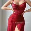 Sexy Women S Two Piece Lingerie Set Lace Mesh Underwear Dress