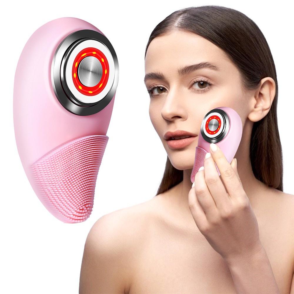 Cheap Facial Cleansing Brush for Women Waterproof Sonic Vibrating Skin