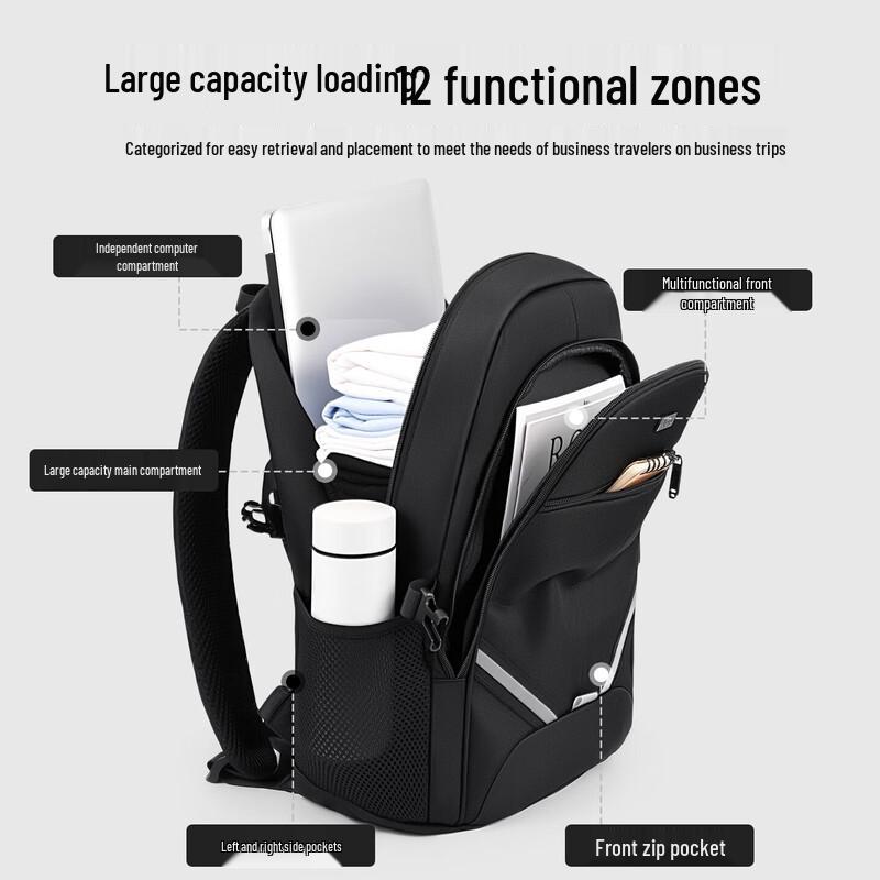 JEEP Men's 16-inch Business Travel Laptop Backpack