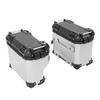 38L Motorcycle Side Case with Lock and Handle Left Right Water Resistant Quick Release Side Storage Carrier for Helmet