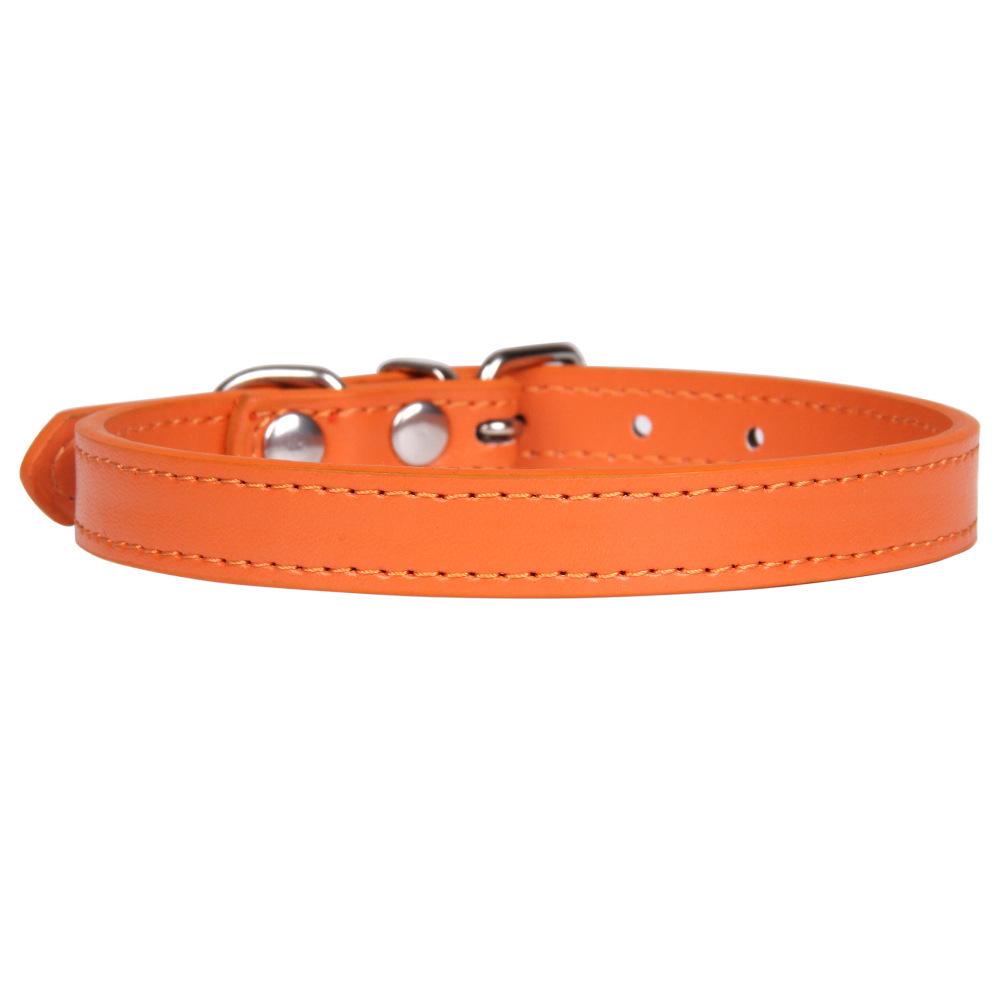 Hot Sale PU Leather Neck Warmer Collar for Small Pets