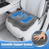 Inflatable Seat Cushion High Elasticity Perforated Pressure Ulcer Cushion Portable Office Cushion for Car Air Travel Office