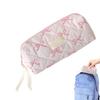 Liberty Small Makeup Bag Quilt Cotton Canvas Women Zipper Cosmetic Organizer Cute Make Up Pouch Portable Toiletry Pencil Case