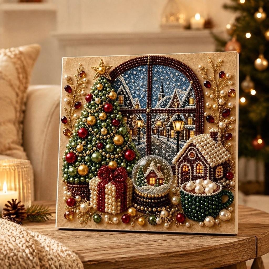 Christmas Kit with Beads for Adults DIY