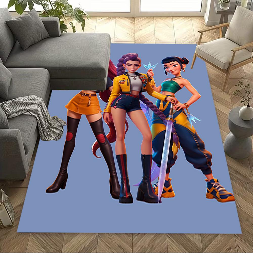 Huntrx Team Adventure Floor Mat Perfect for Bedrooms Dining Room Balcony Dormitory Anti-slip Rug Decorate Offices Birthday/Christmas Gift