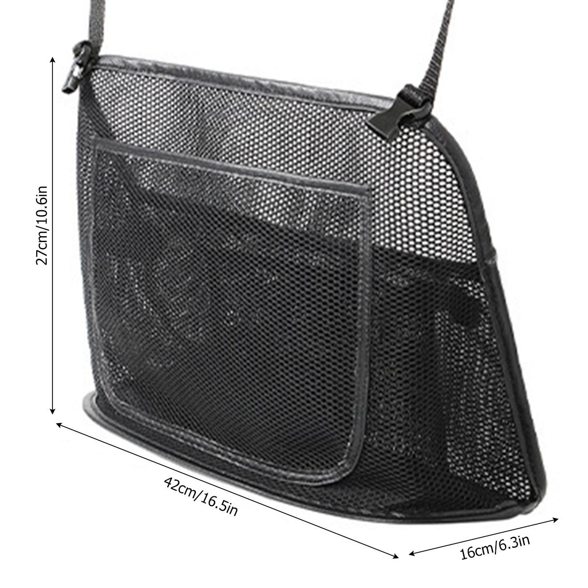 

Автомобильный держатель для сумочки между сиденьями, большой вместительный автомобильный органайзер, держатель для кошелька на заднем сиденье, автомобильная сетчатая сумка-барьер для документов и телефона