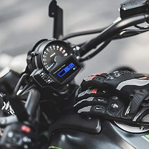 YFFSFDC Digital Voltmeter Battery Level Indicator General Purpose DC 12V-48V Lithium Battery Lead Acid Battery Lithium Iron Phosphate Battery LCD