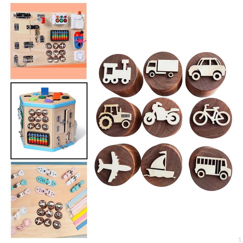 Busy Board DIY Accessories Material Fine Motor Skills Sensory Toys Developmental Cognitive