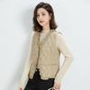 Autumn and Winter Women's 90 Down Light Down V-neck Duck Down Waistcoat Down Jacket