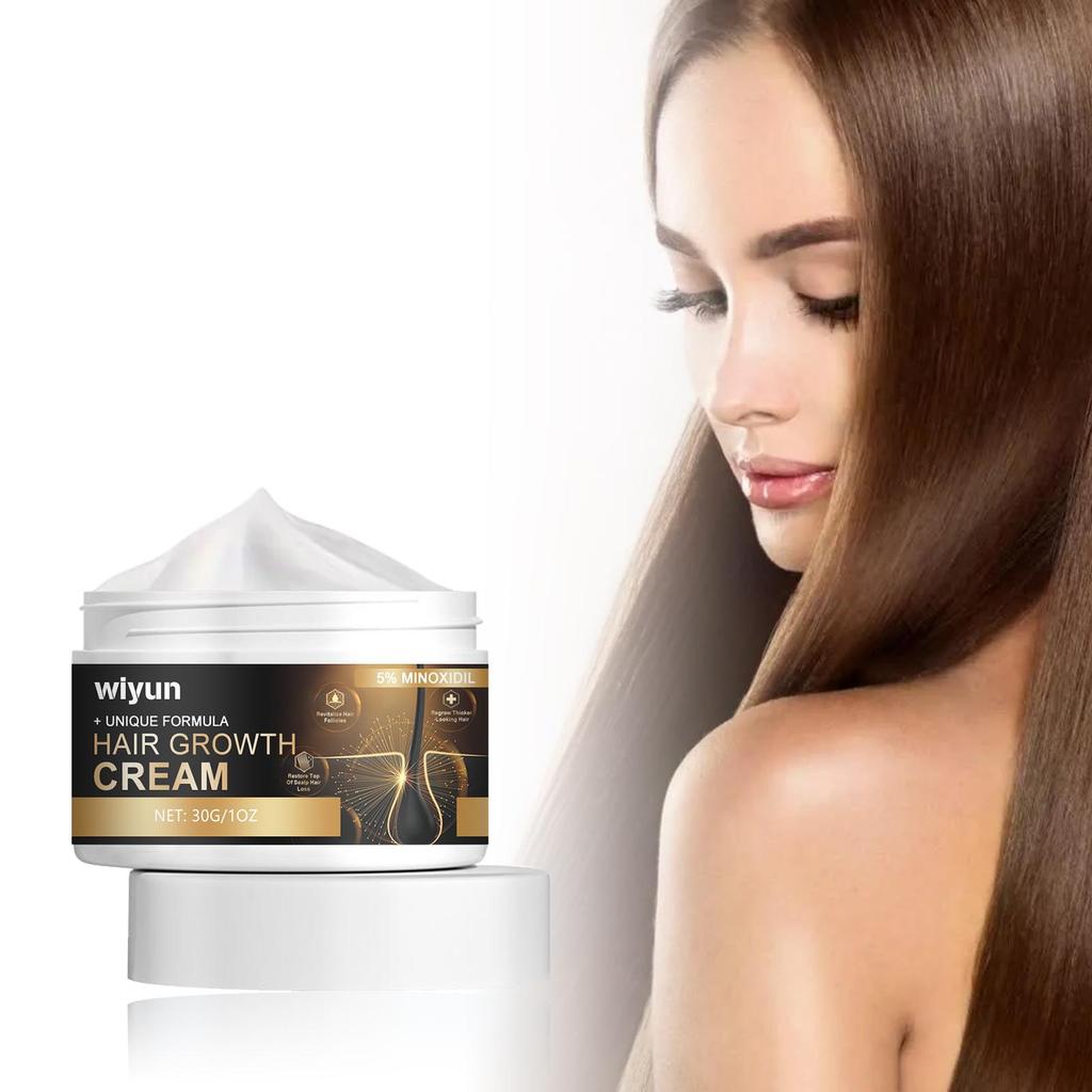 30g Hair Cream Hair Thickening Cream Hair Strengthening Cream Hair Nourishing Scalp Hair Roots Smoothing Frizz Split Ends Hair Cream