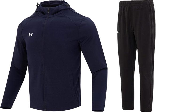 Under Armour Casual Sportswear Men s Hooded Moderate 23600303-409+23600703-001 XXL