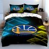 Golden State Warriors Logo Bedding Duvet Cover Set Duvet Cover Pillowcases  (1*Duvet Cover 2*Pillowcases, Without Duvet Insert)