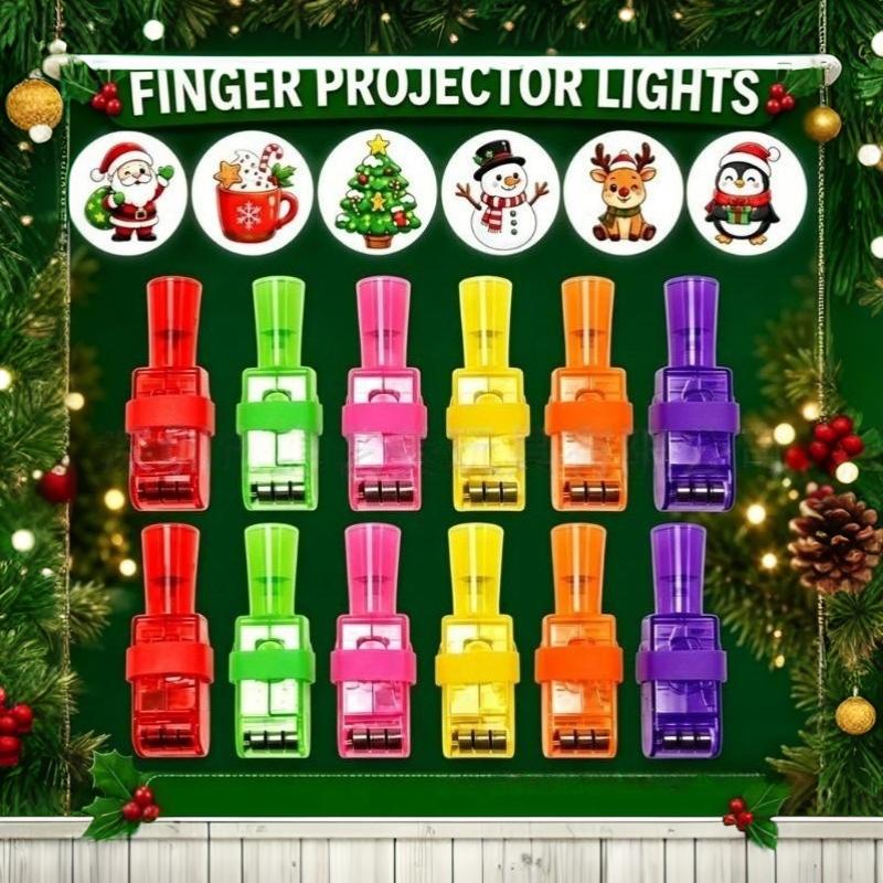 4/12 buc Lumini LED pentru Degete de Halloween Favors Neon pentru Petrecere Strălucesc în Întuneric Accesorii Petrecere Rave Umpluturi Pungi Cadou Premii Cutie