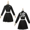Adulti bambini Anime Demon Slayer Kimetsu No Yaiba donna Kimono Tsuyuri Kanao Costume Cosplay acconciatura farfalla