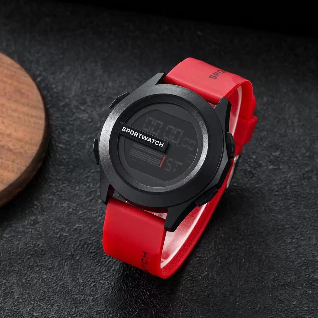 Pánské sportovní hodinky Budík Multifunkční Pánské LED digitální hodinky Vodotěsné Fitness Sport Elektronické hodinky pro muže Hodiny