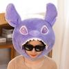 Purple Cone Shape Plush Hat Funny Winter Birthday Gift For Women Kids Photo Prop