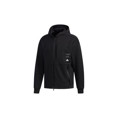 Id Sweat Hooded Jacket Men Outerwear Black ED1948