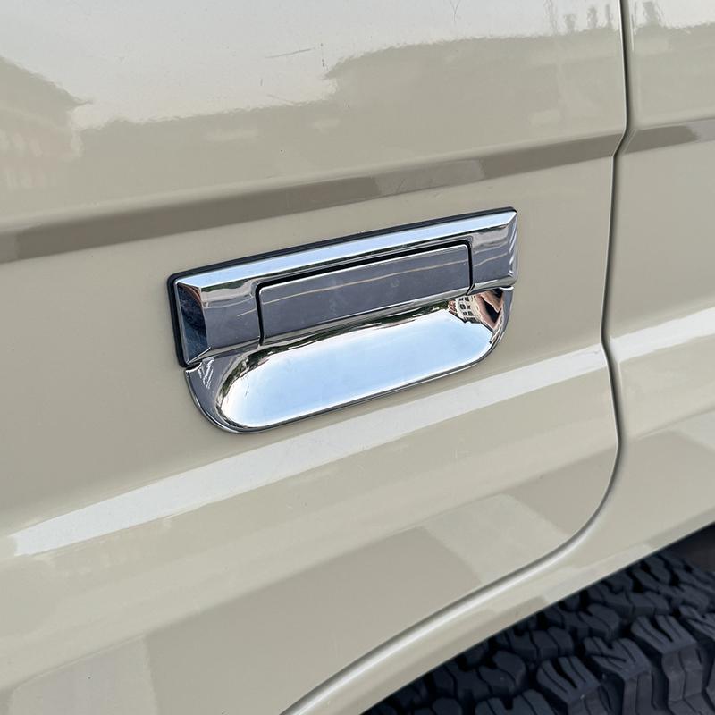 Chrom Türgriff Schale Schutzabdeckung Zierleisten für Toyota Land Cruiser 70 76 79 Serie LC76 LC78 LC70 LC79 Zubehör
