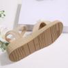 Sandals Women Summer Orthopedic Shoes Thick Sole Roman Sandals Comfortable Wide Foot Beach Sandals Soft Insole Sandals Casual Summer Shoes