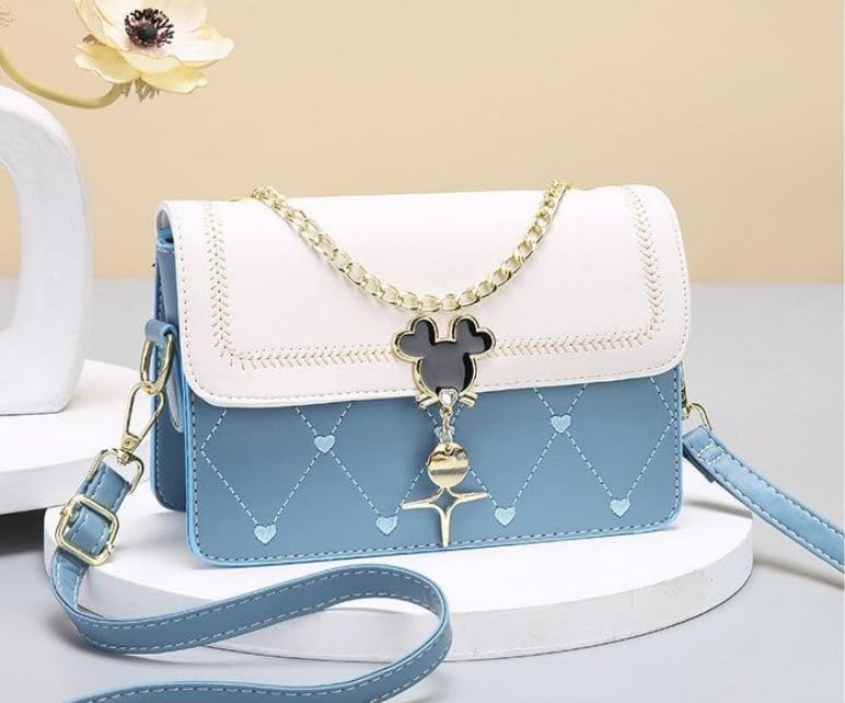 Jchinjia Cute 2-in-1 PU Leather Shoulder Bag - Carries a Purse and Wallet Crossbody, Perfect for Commuting to Work or School, and a Perfect Birthday