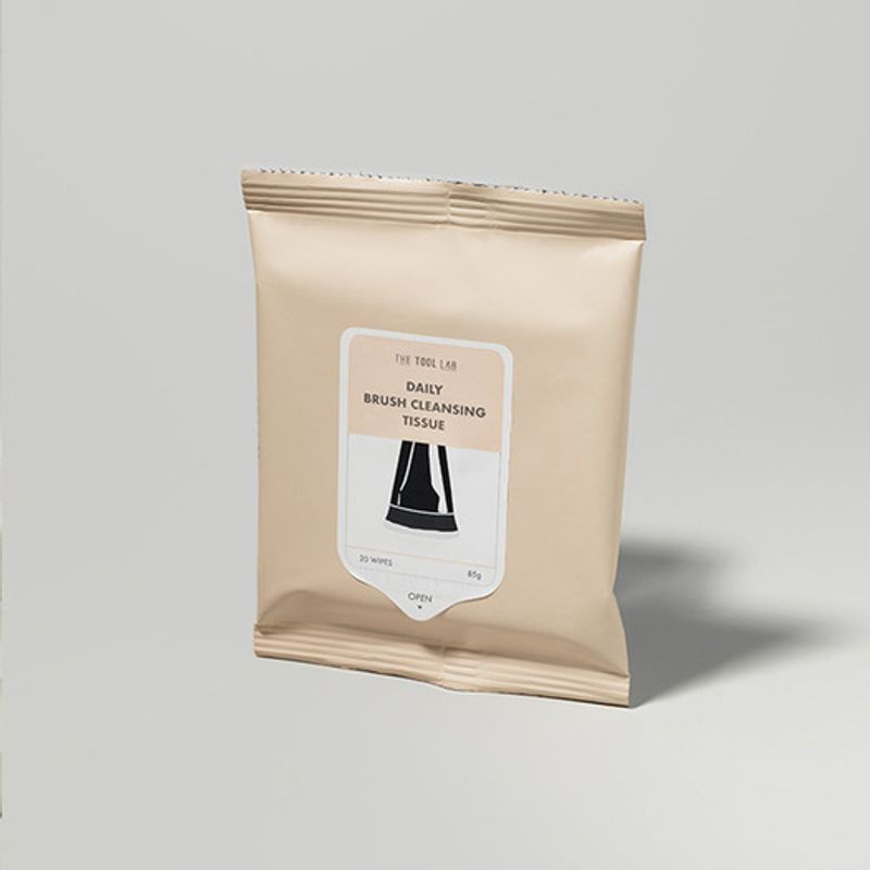 [Lazy Cleanser] The Tool Lab Brush Cleansing Tissue