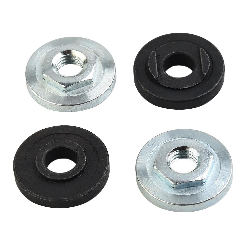 For Type 100 Angle Grinder Pressure Plate Hexagon Nut Metal 4pcs Brand New