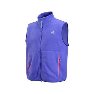 ACG Wolf Tree Gilet in Pile da Esterno con Zip sul Collo da Uomo IF0976-510