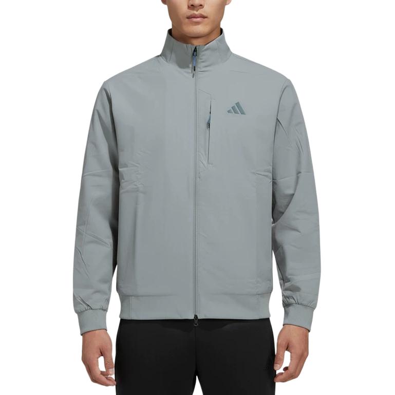 Adidas Wind TH Sports Fitness Stand Collar Zipper Long Sleeve Jacket Men jackets KR2509 S