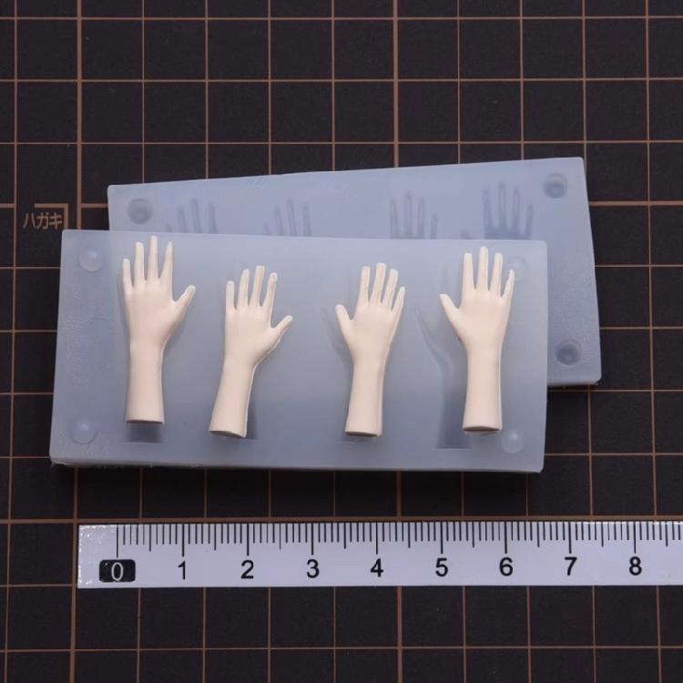 Safe Palms Silicone Mould Easy to Wash for Resin Clay Crafting Home Decoration and Fun